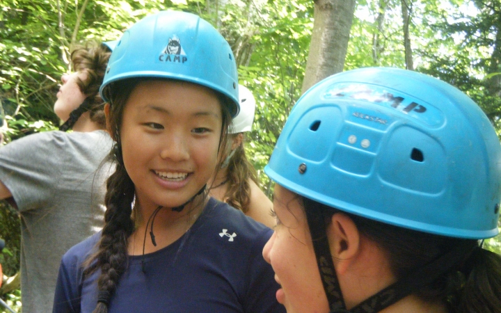 rock climbing class for teens in maine